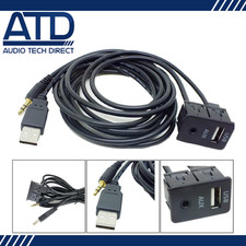 Car Dash Audio 3.5mm USB AUX