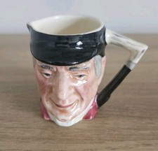 Toby Jug Lancaster Sandland Handpainted Approx Height 7cm tall Vintage.