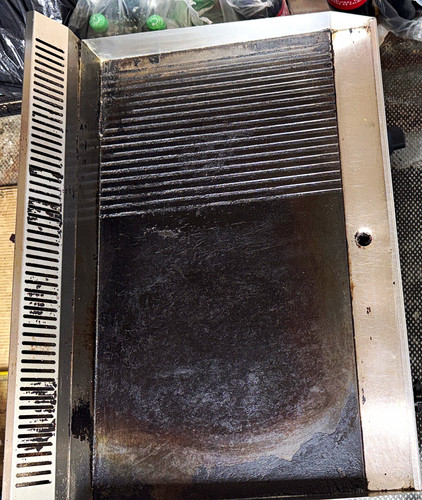 Commercial gas griddle flat - commercial,