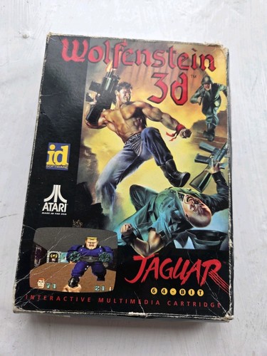 Wolfenstein boxed atari - 3d,