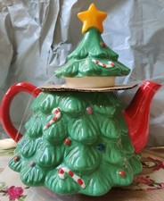 Novelty Christmas Tree Teapot