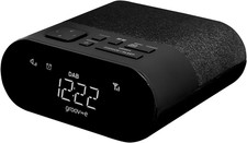 Roma DAB & FM Clock Radio - Alarm Clock with USB Charging Port - LED Display - M