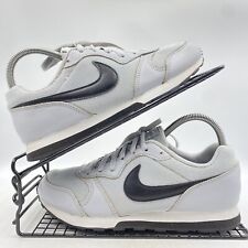 Nike Md Runner 2 Grey Black Trainers Size UK 5.5 Womens Leather Gym 807316-003