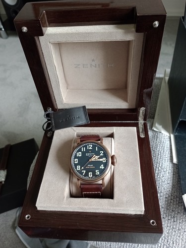Zenith pilot bronze montre - zenith,