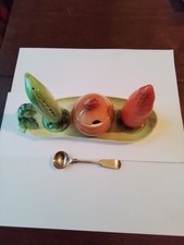 Carlton ware cruet set with - cruet,
