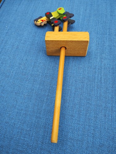 Vintage clown acrobat push up - vintage,