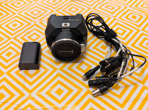 Blackmagic micro studio camera - micro,