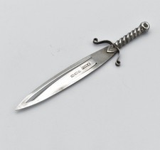 Antique Solid Silver Sword