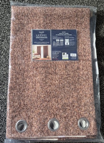 Dunelm mirabelle rust lined - rust,
