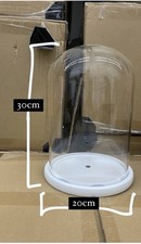 1 Piece Glass Dome Display