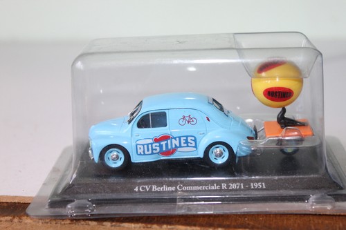 Hachette renault 4cv - 1:43,