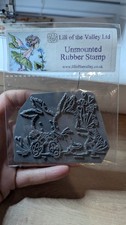 Lili of the Valley Unmounted Rubber Stamp ( Rabbits Love)