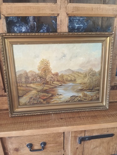 Oil painting - oil,