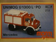 Mercedes Unimog U 1300 L-PO Model Truck Mount System 1/48 Ref Typ-16