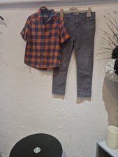 Boys Jeans And Shirt Age 5 Years