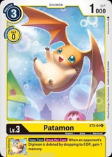 ST3-04 Patamon Uncommon Mint