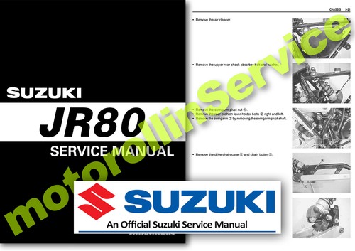 Suzuki jr80 service manual - jr80,