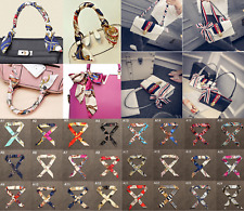 New Silky Twill Handbag Bag Handle Wrap Purse Neck Hair Ribbon Scarf UK