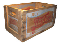 Pepsi Cola Double Dot Wood