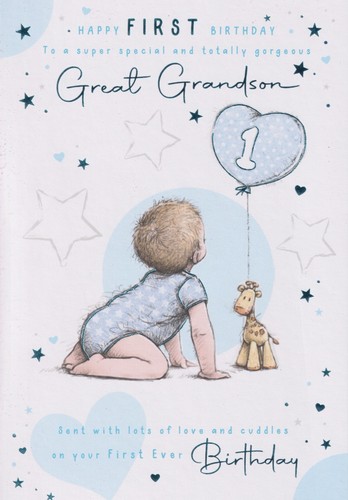 Great grandson 1st first - great,