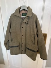 Beaver Tweed Coat Mens 44