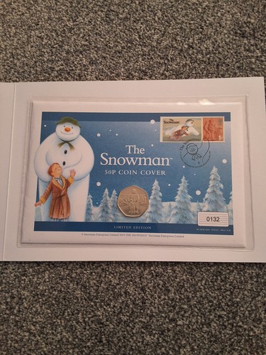 2019 the snowman 50p - the,