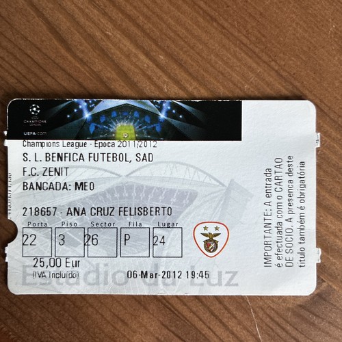 Benfica zenit match - v, fc