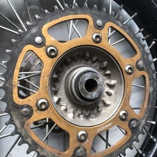 KTM SXF 450 2007 Rear Back Wheel Disc, Sprocket And Tyre