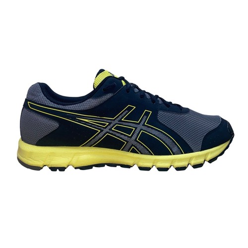 Asics men gray yellow - yellow, mesh