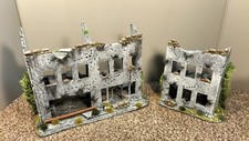 War Gaming  2 Ruined Buildings