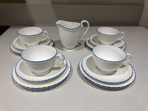 Mintons white blue and - mintons,