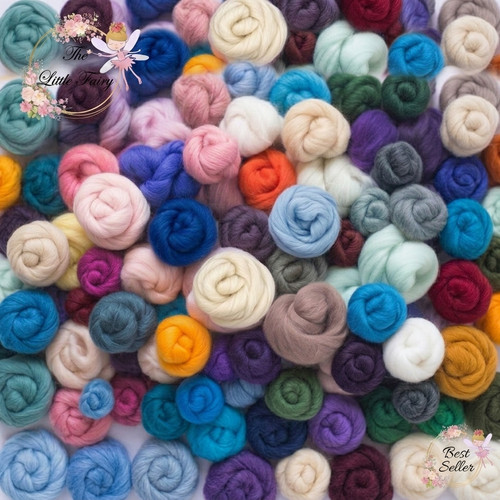 Corriedale wool roving - wool,