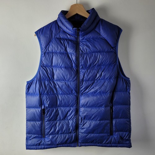 Men size blue down - m&s, l
