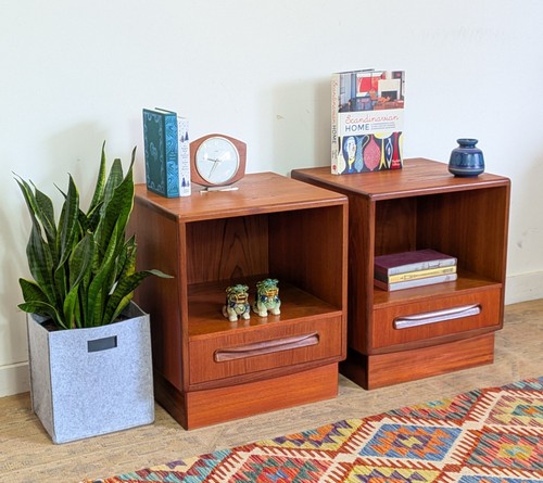 Vintage retro plan bedside - vintage,