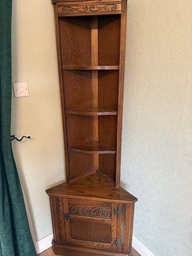 Old charm corner cabinet - charm,