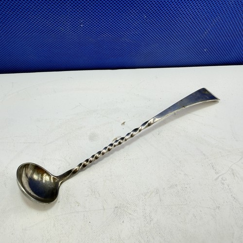 Silver plate ladel spoon - ladel,