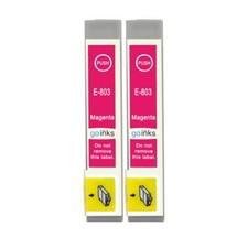 2 Magenta Ink Cartridges for