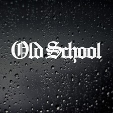 Old School Funny Car Sticker