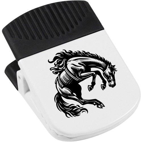 Bucking bronco magnetic clip - 'bucking,