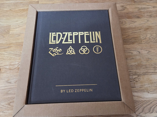 Jimmy page signed led - signed, zeppelin
