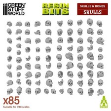 Resin Skulls 1:48-1:35 (x85) -