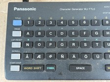Panasonic ttl5 character - panasonic, wj-ttl5