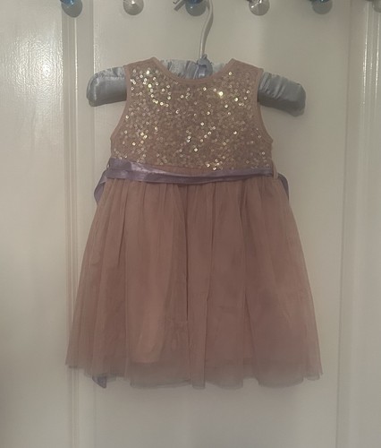 Monsoon pink sequins - sequins, baby