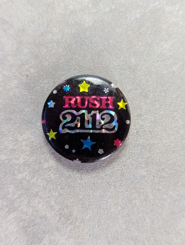 Vintage rush pin - 80's,