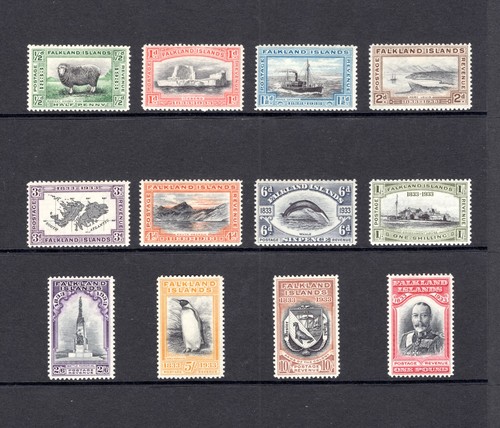 Kgv 1933 falkland - 1933, islands