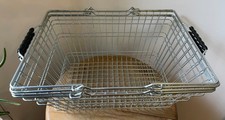 2 x Wire Shopping Baskets