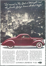 1937 lincoln zephyr - 1937,