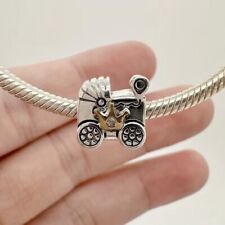 Pandora Royal Baby Carriage Charm ALE S925 