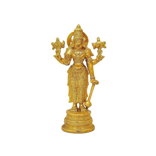 Brass fine vishnu - vishnu, home