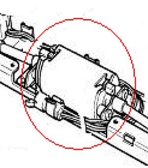 Jaguar genuine seat slide - seat,